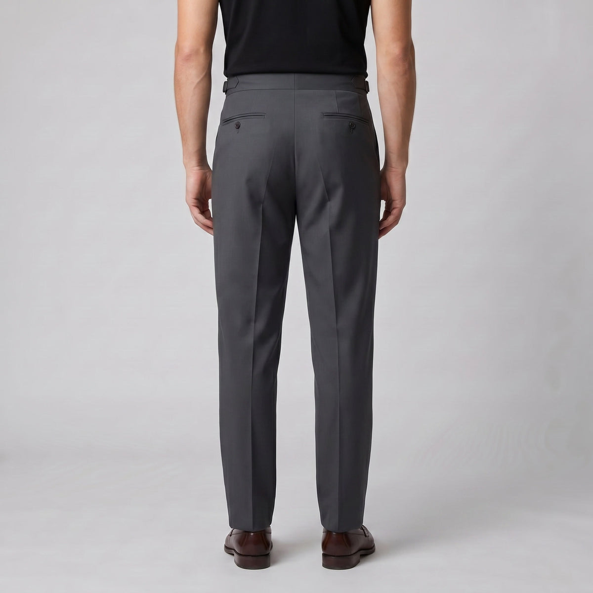 Herren Anzughose mit hohem Bund | Wendelin