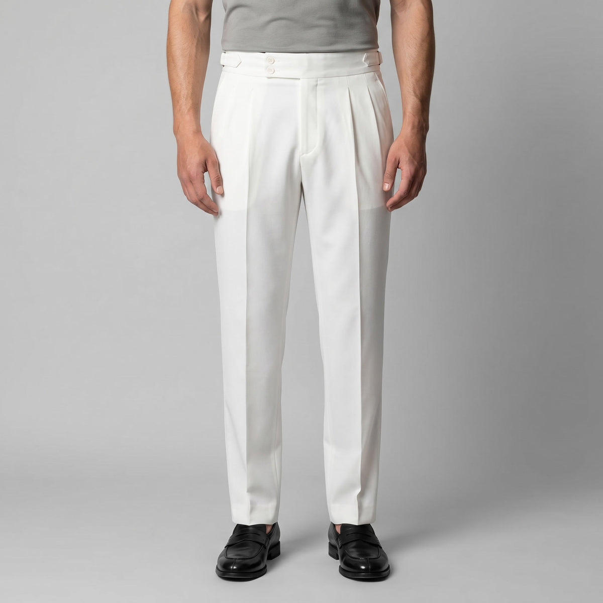 Herren Anzughose mit hohem Bund | Wendelin_5