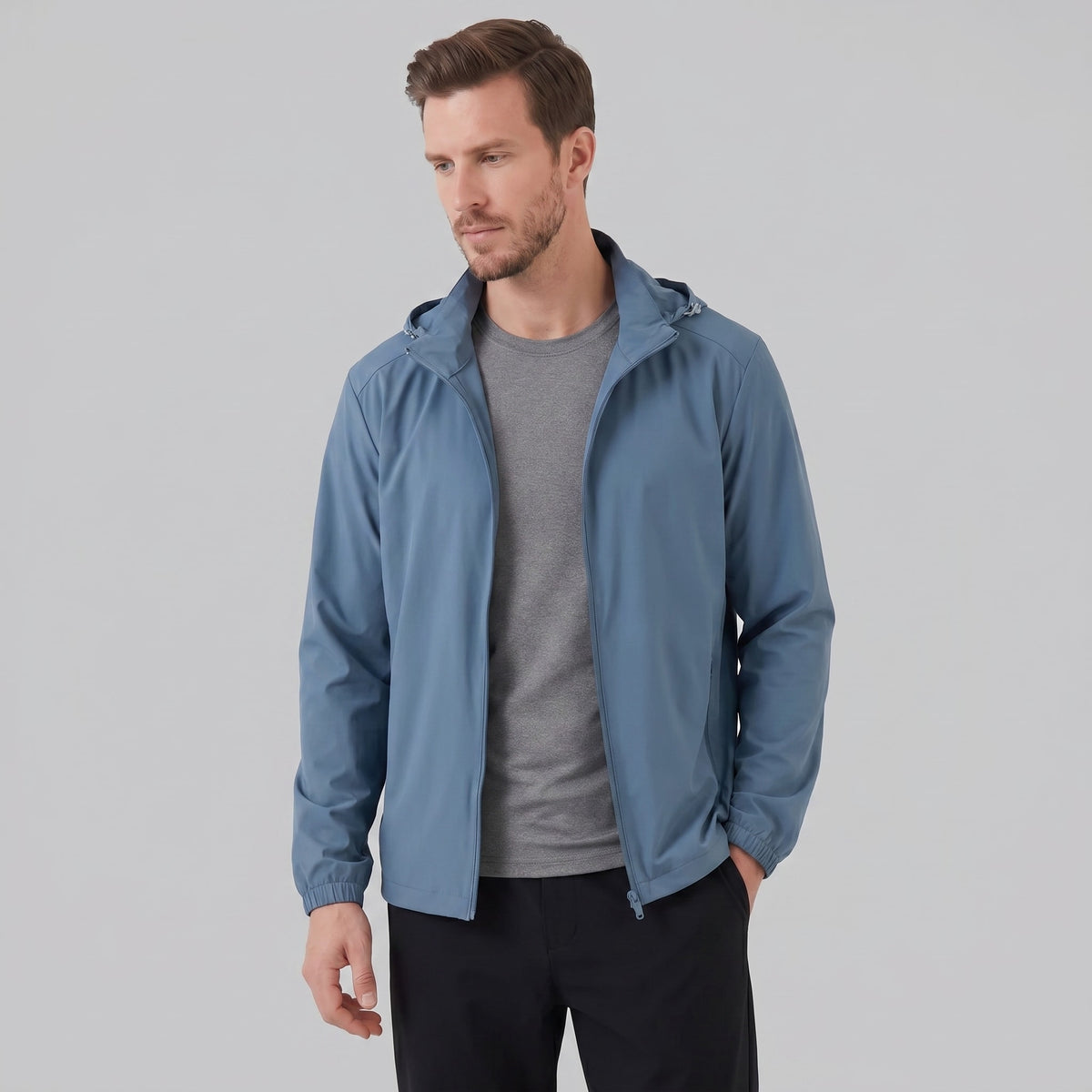 Herren Softshelljacke mit Kapuze | Tino_7