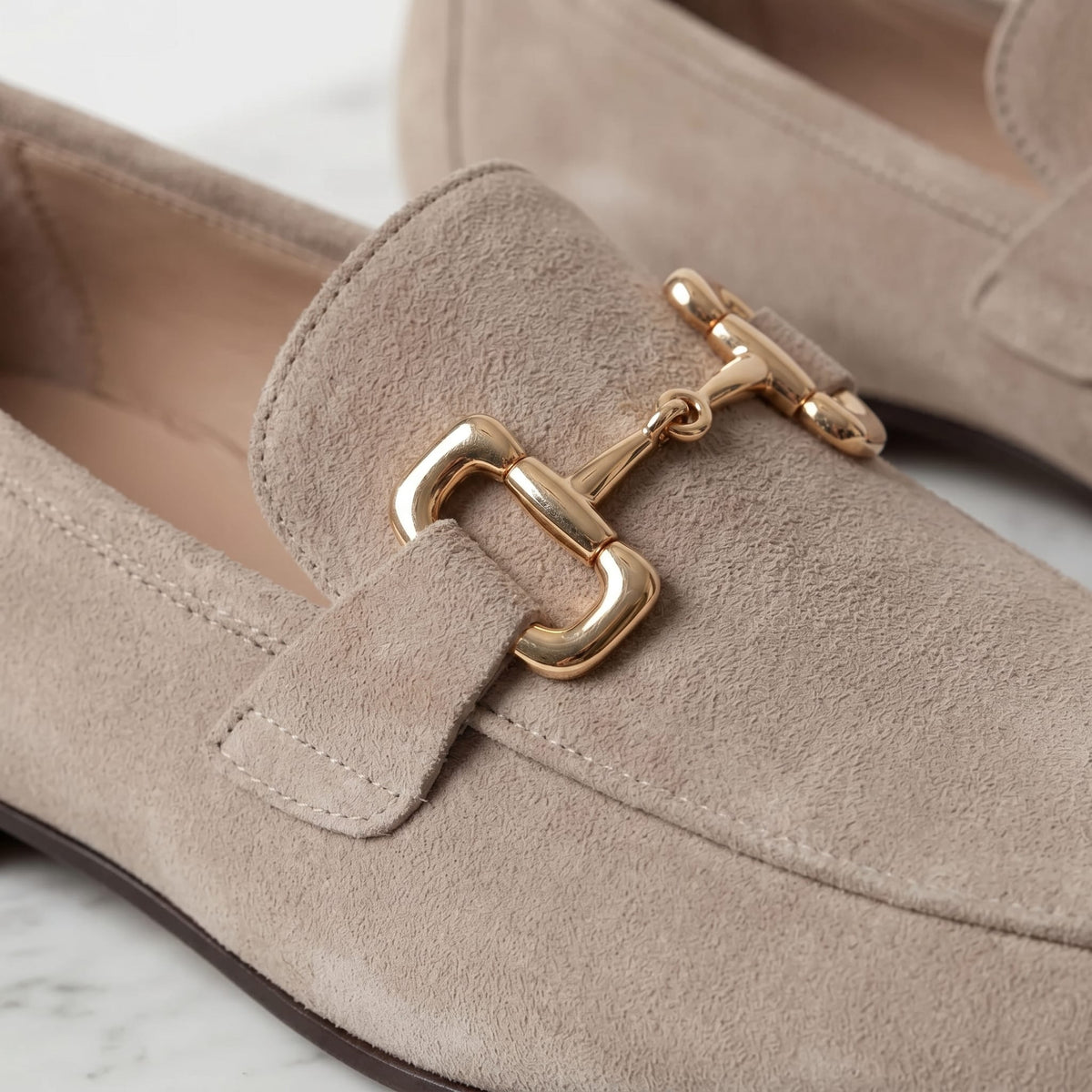 Herren Wildleder-Loafer mit Metalltrense | Herwig
