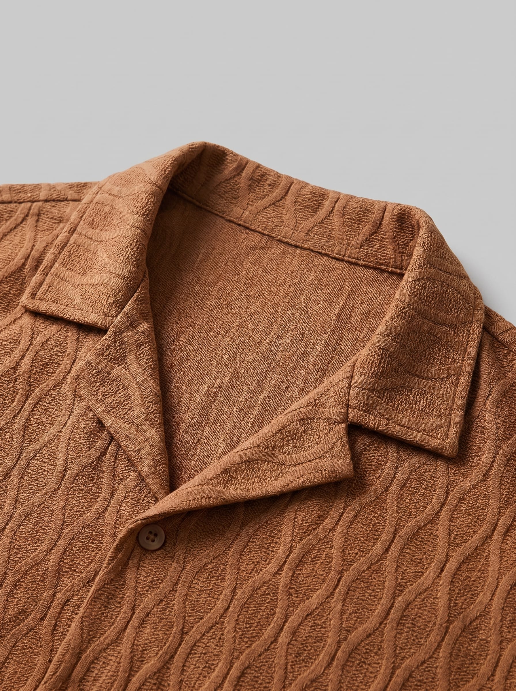 Herren Jacquardset mit Kubakragen | Anton