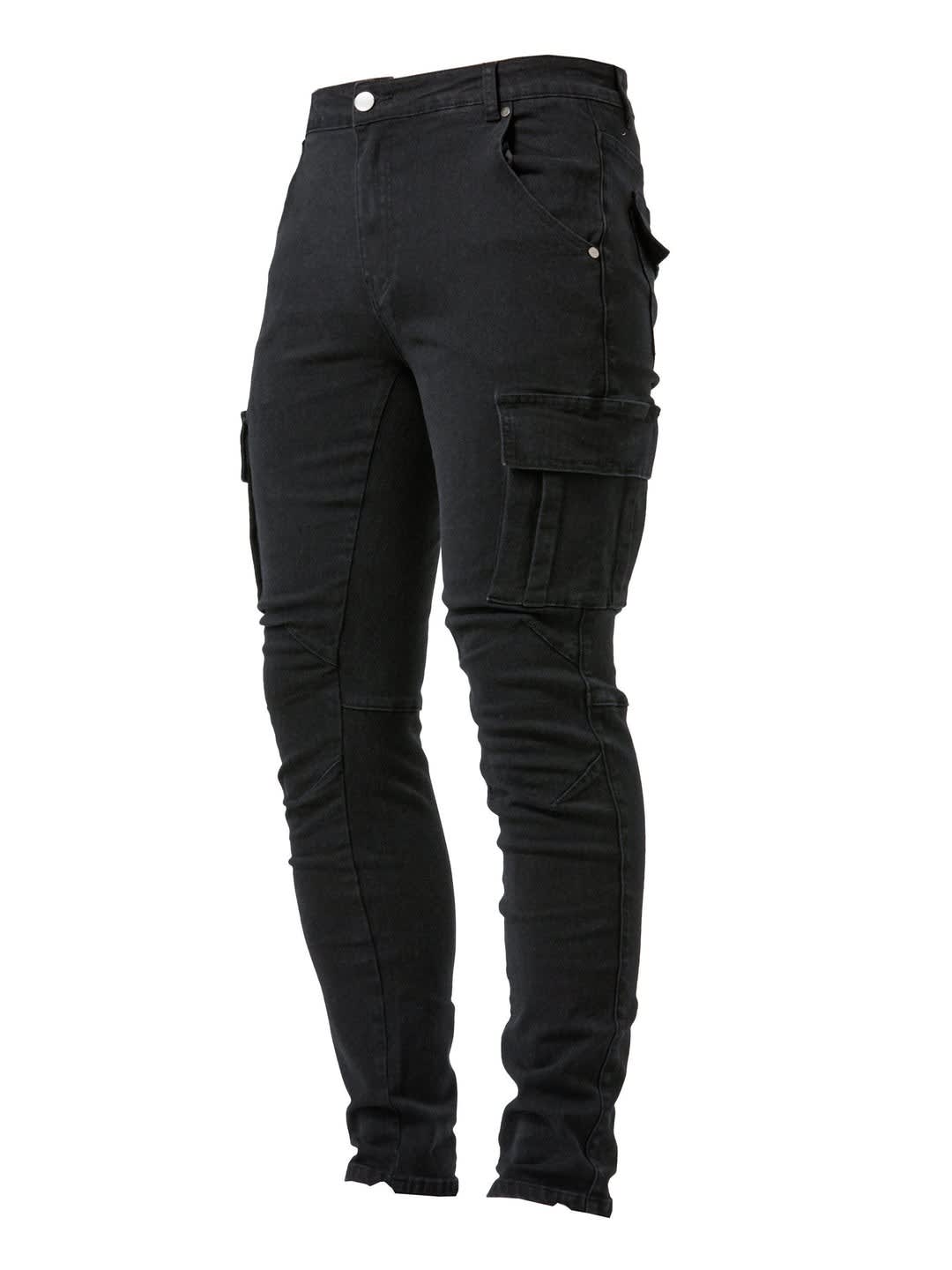 Herren Cargojeans Slim Fit mit Seitentaschen | Franz_2