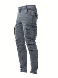 Herren Cargojeans Slim Fit mit Seitentaschen | Franz