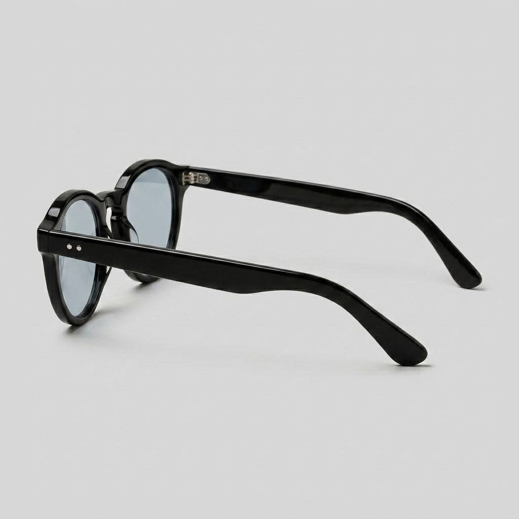 Herren Sonnenbrille rund mit Acetatfassung | Hans