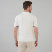 Herren Feinstrickpolo mit Reißverschluss | Fiete