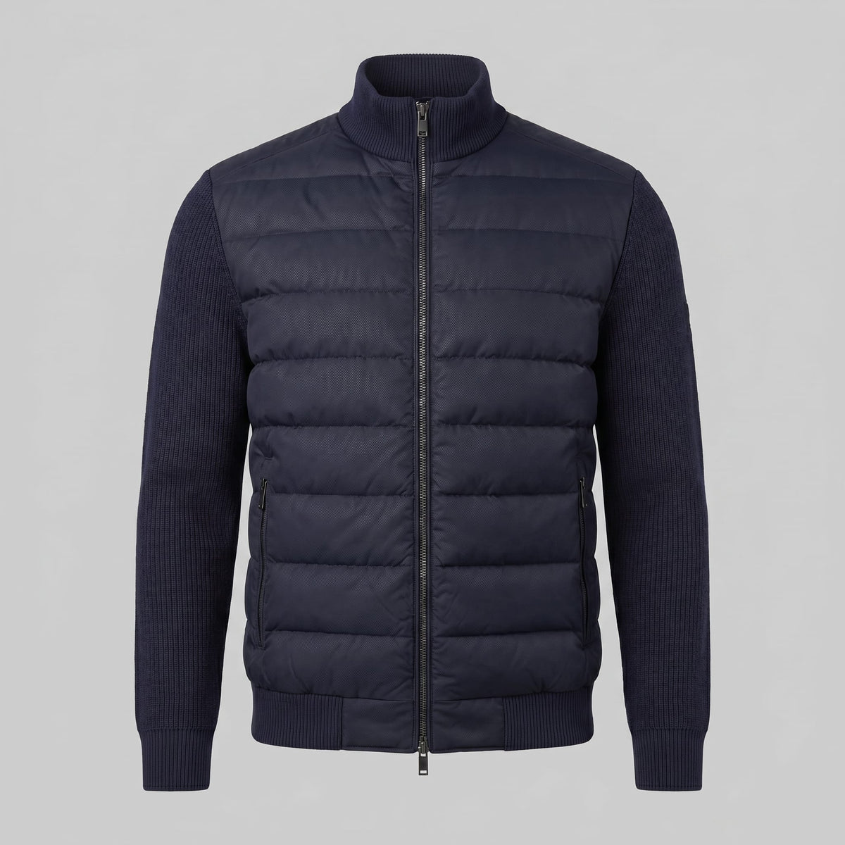 Herren Steppjacke mit Strickärmeln | Traugott
