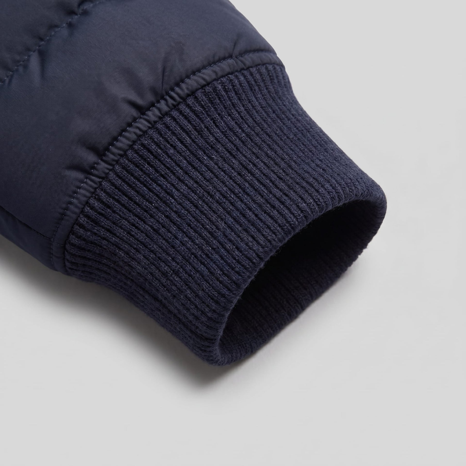 Herren Steppjacke mit Strickärmeln | Traugott