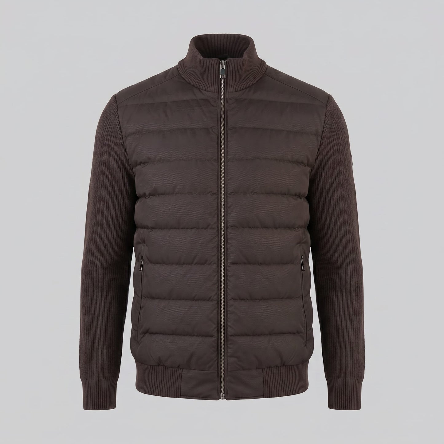 Herren Steppjacke mit Strickärmeln | Traugott_6