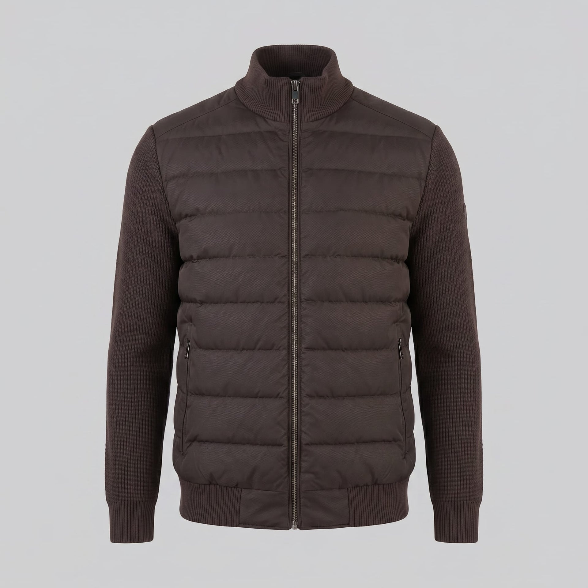 Herren Steppjacke mit Strickärmeln | Traugott