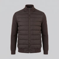 Herren Steppjacke mit Strickärmeln | Traugott