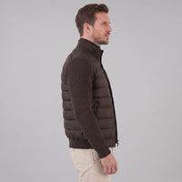 Herren Steppjacke mit Strickärmeln | Traugott