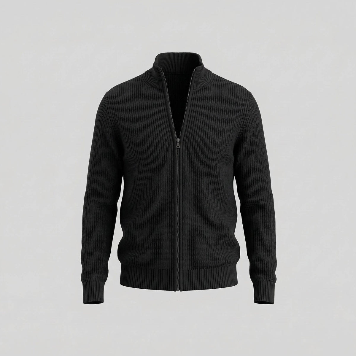 Herren Strickjacke mit Stehkragen | Siegfried_10