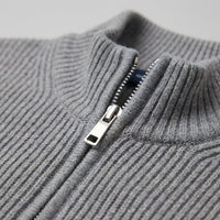 Herren Strickjacke mit Stehkragen | Siegfried