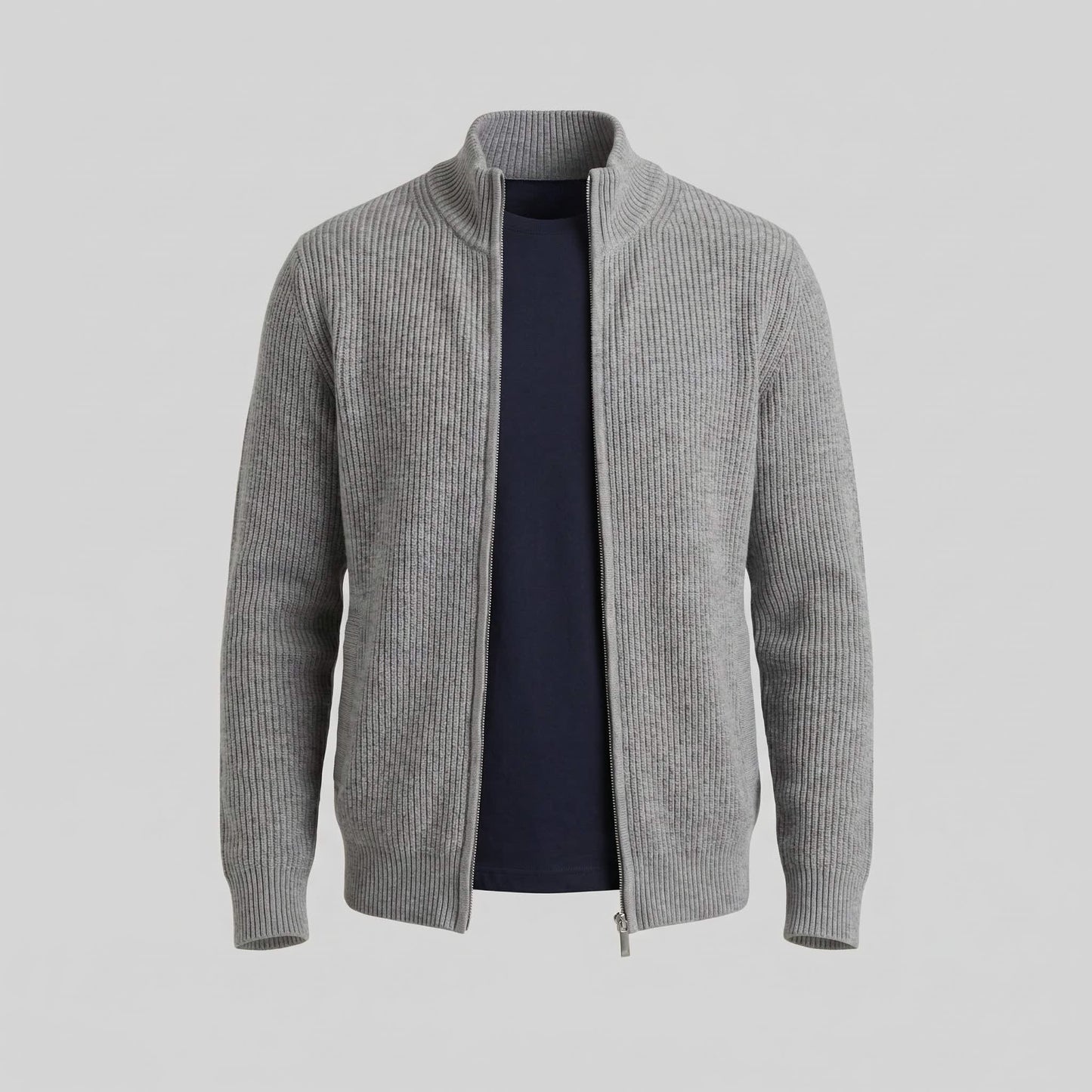 Herren Strickjacke mit Stehkragen | Siegfried_15