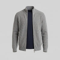 Herren Strickjacke mit Stehkragen | Siegfried