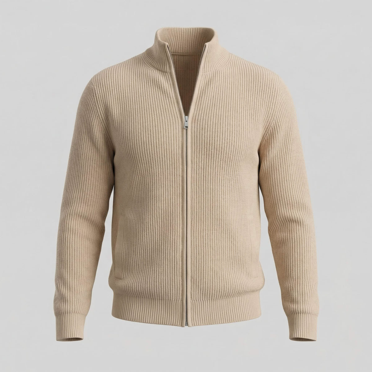 Herren Strickjacke mit Stehkragen | Siegfried_5