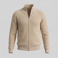 Herren Strickjacke mit Stehkragen | Siegfried