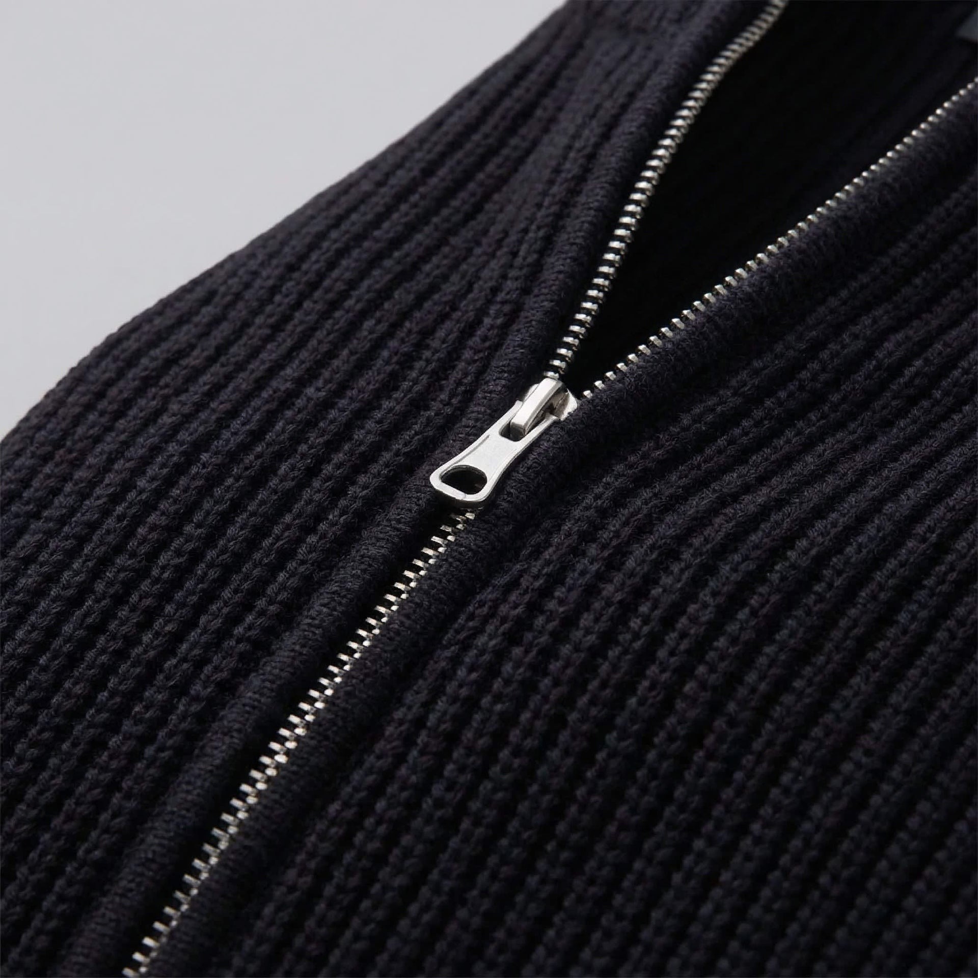 Herren Strickjacke mit Stehkragen | Siegfried