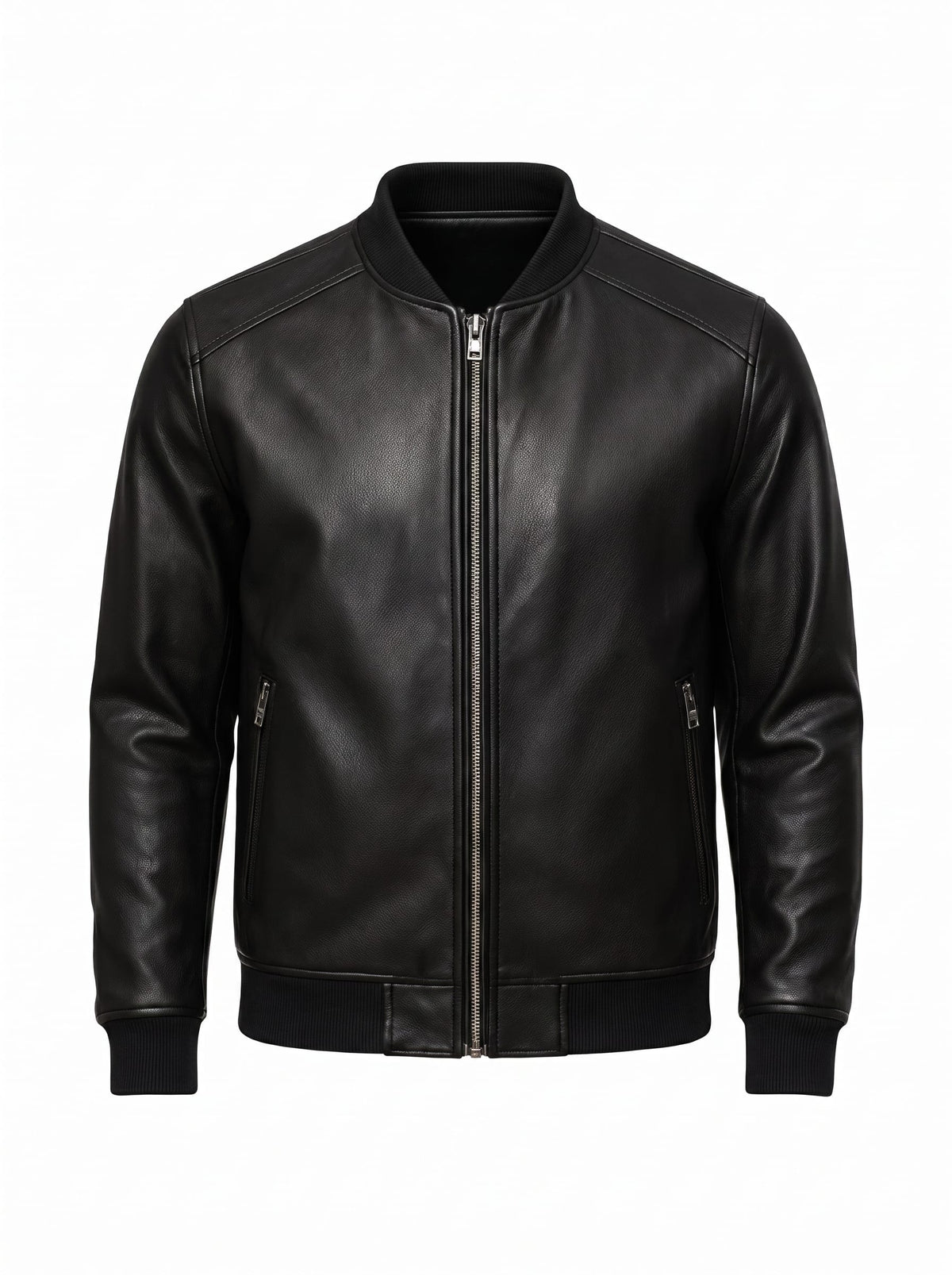 Herren Lederjacke im Bomber-Schnitt | Bjarne