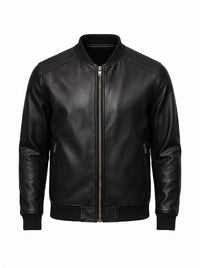 Herren Lederjacke im Bomber-Schnitt | Bjarne