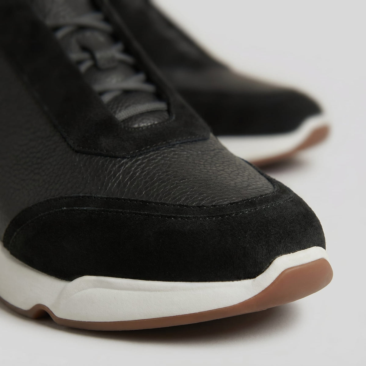 Herren Ledersneaker mit Wildleder-Einsätzen | Florian_10