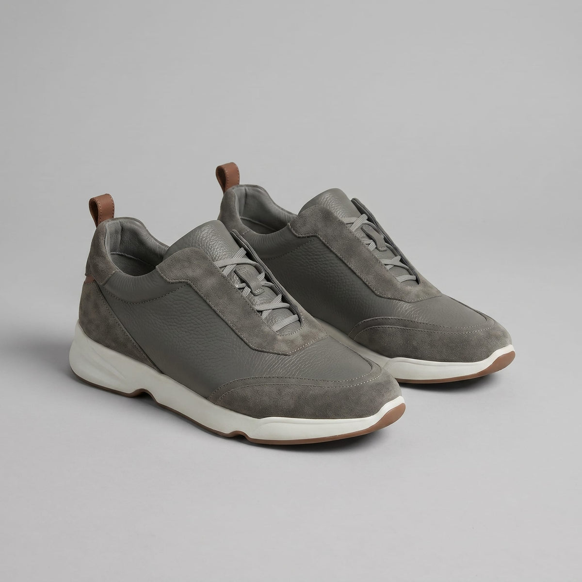 Herren Ledersneaker mit Wildleder-Einsätzen | Florian