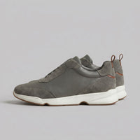 Herren Ledersneaker mit Wildleder-Einsätzen | Florian