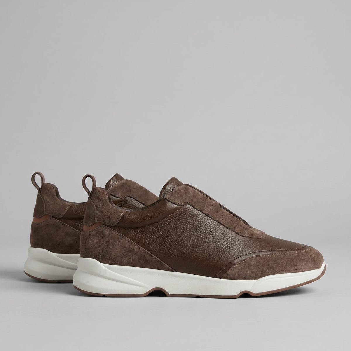 Herren Ledersneaker mit Wildleder-Einsätzen | Florian_2