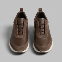 Herren Ledersneaker mit Wildleder-Einsätzen | Florian