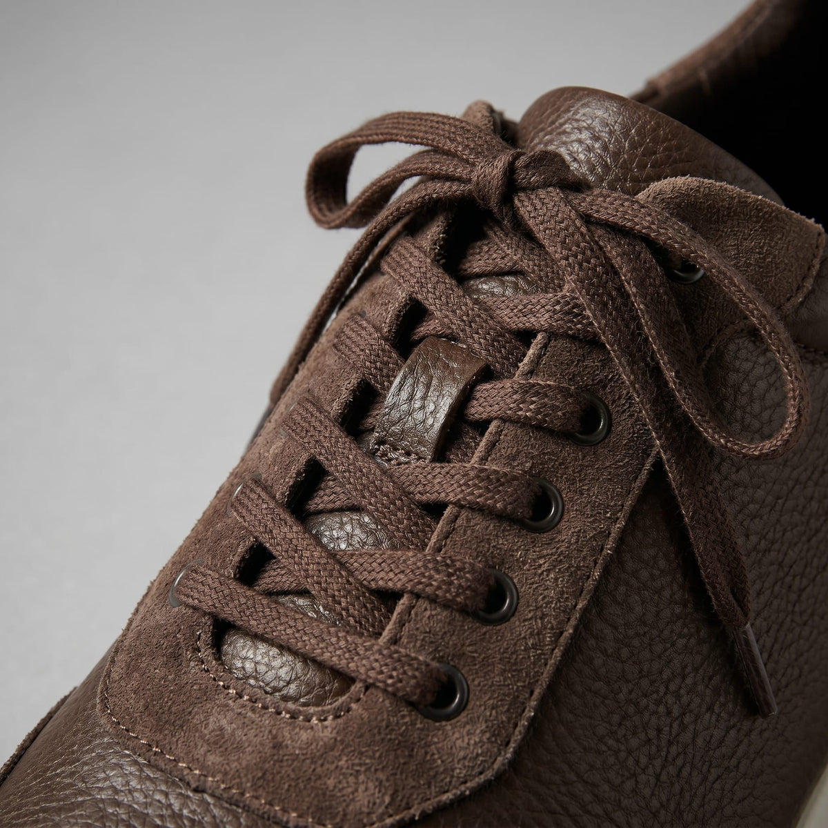 Herren Ledersneaker mit Wildleder-Einsätzen | Florian