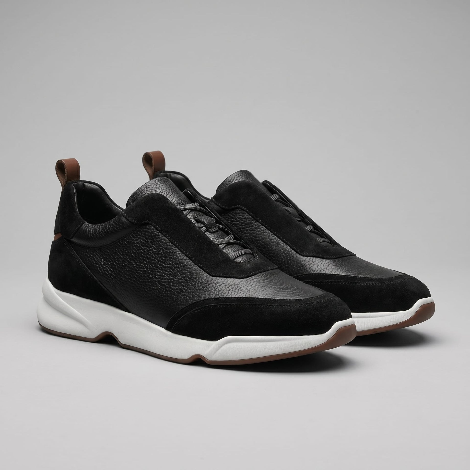 Herren Ledersneaker mit Wildleder-Einsätzen | Florian
