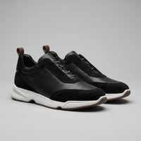 Herren Ledersneaker mit Wildleder-Einsätzen | Florian