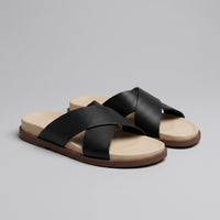 Herren Ledersandalen mit Kreuzriemen | Franz