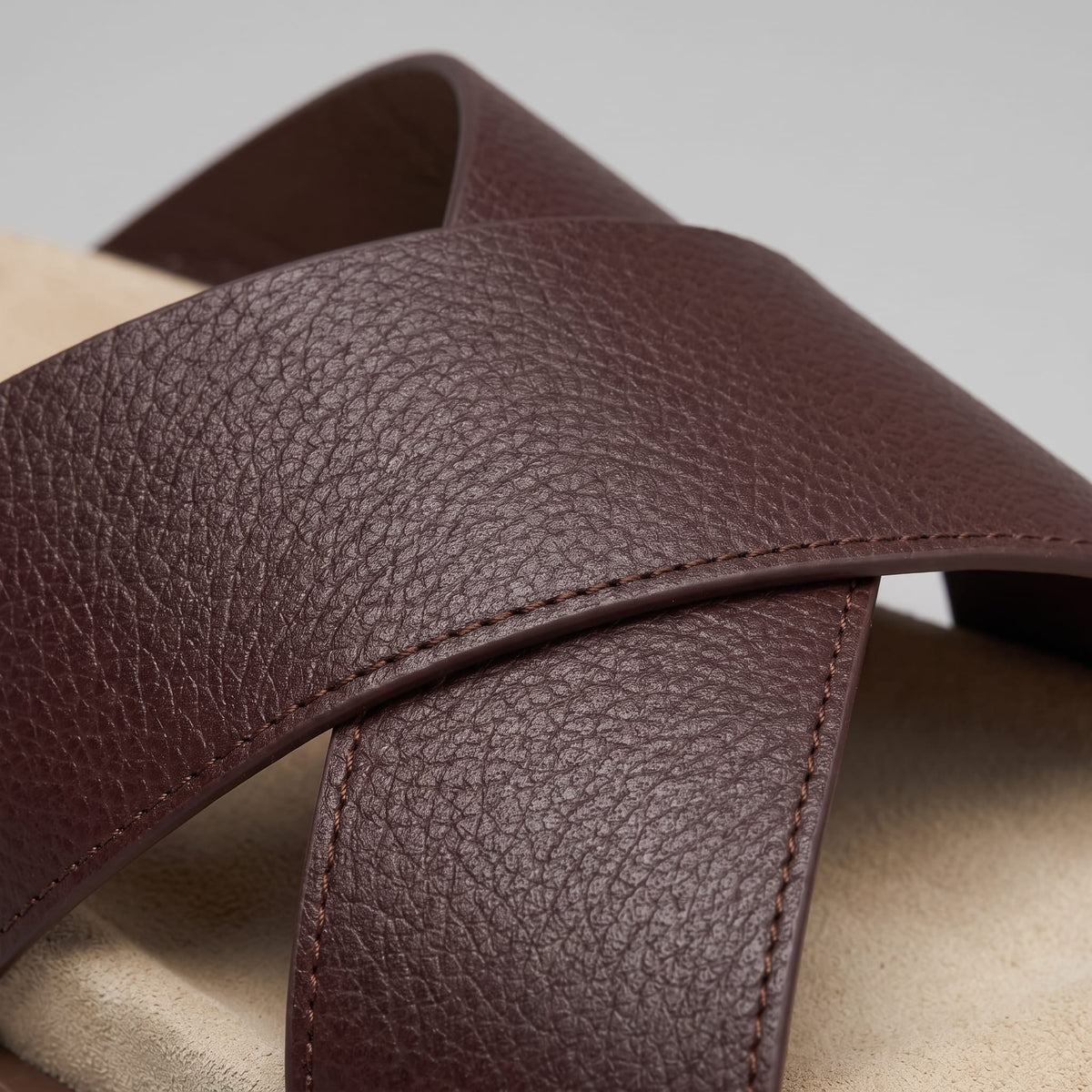 Herren Ledersandalen mit Kreuzriemen | Franz