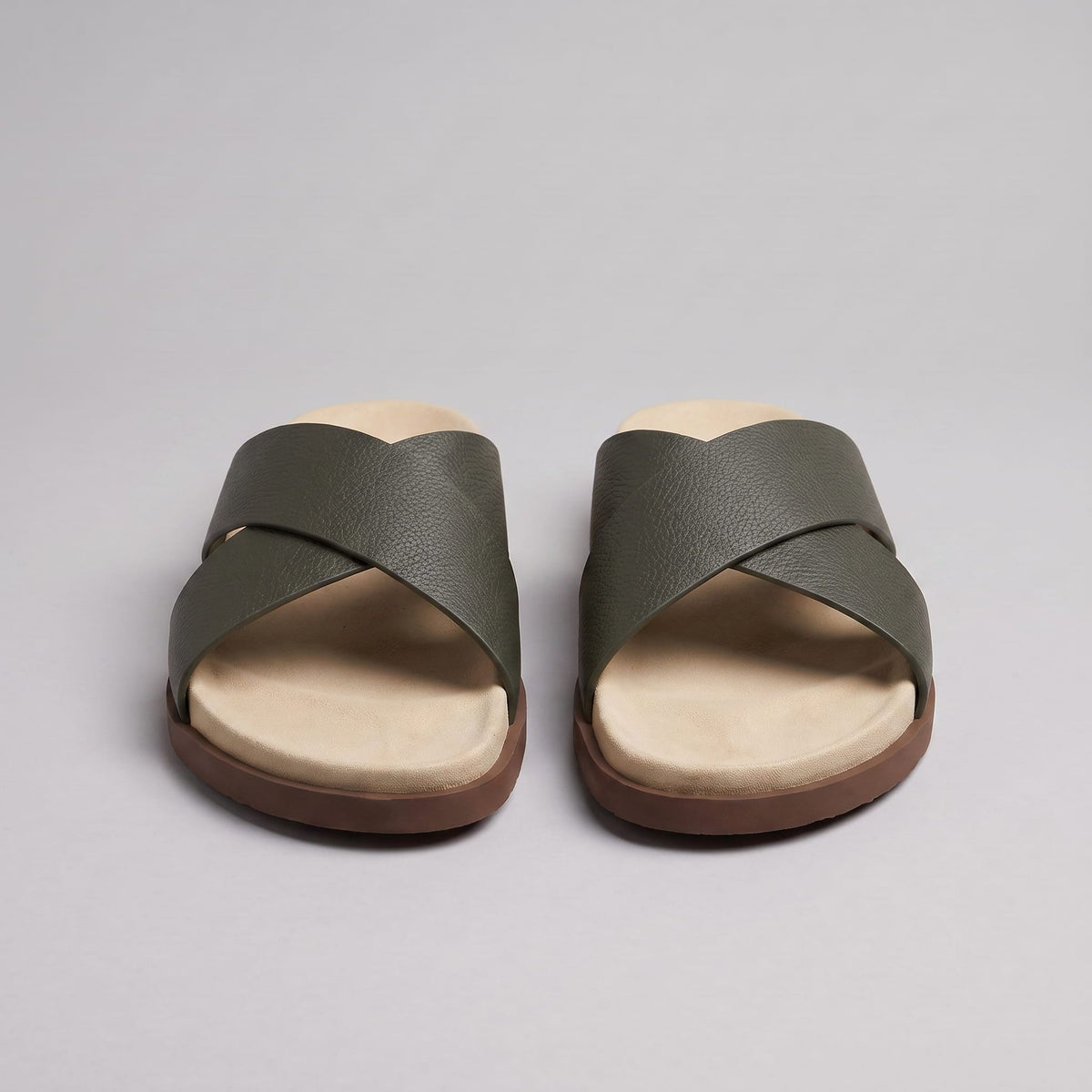 Herren Ledersandalen mit Kreuzriemen | Franz_14