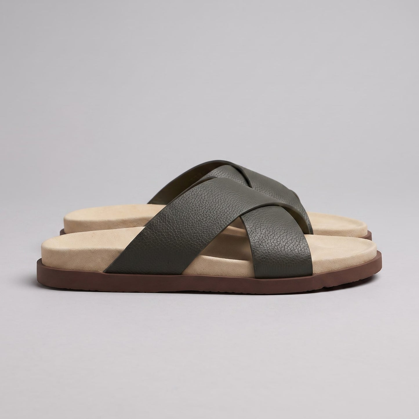 Herren Ledersandalen mit Kreuzriemen | Franz_16