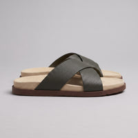 Herren Ledersandalen mit Kreuzriemen | Franz