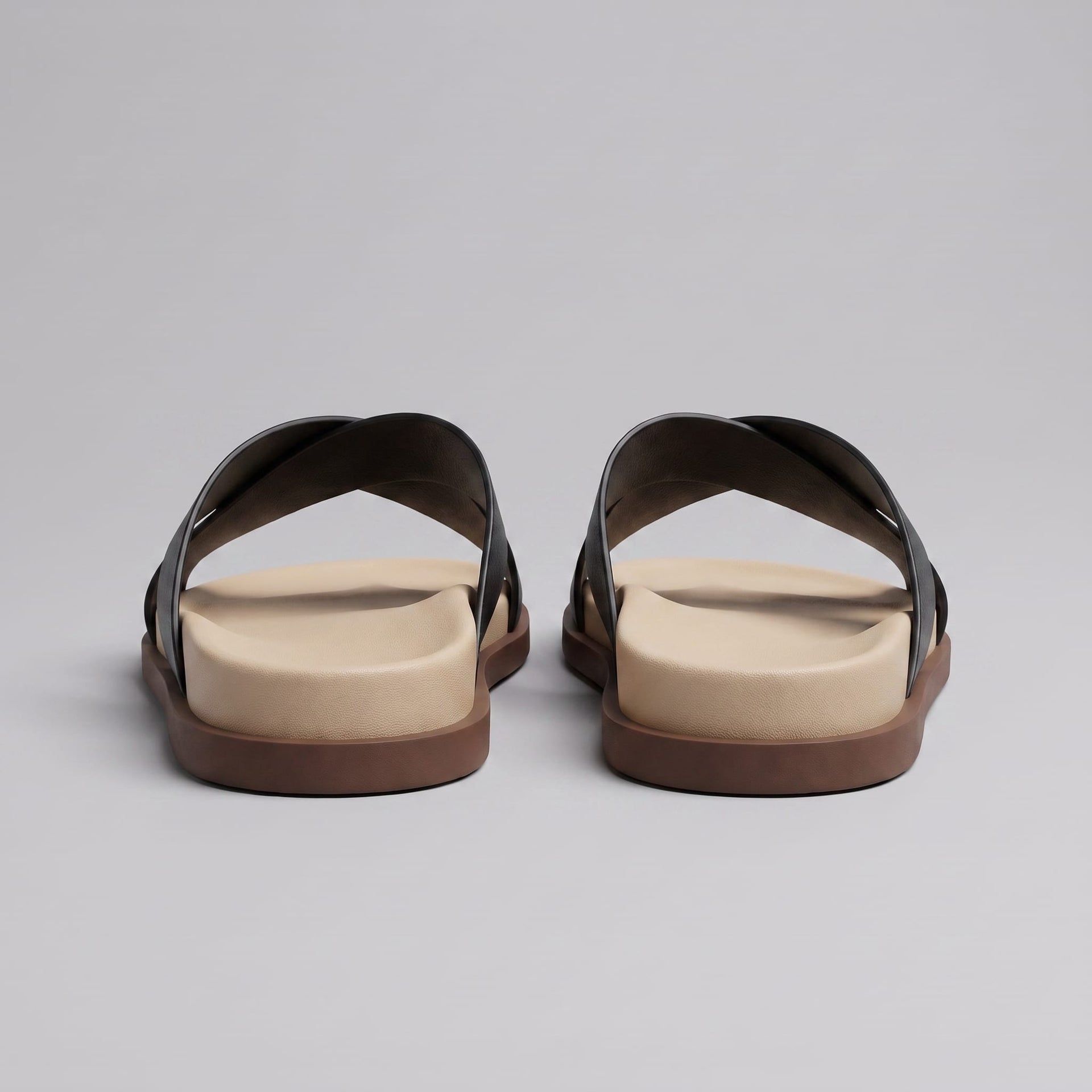 Herren Ledersandalen mit Kreuzriemen | Franz