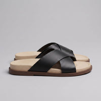 Herren Ledersandalen mit Kreuzriemen | Franz