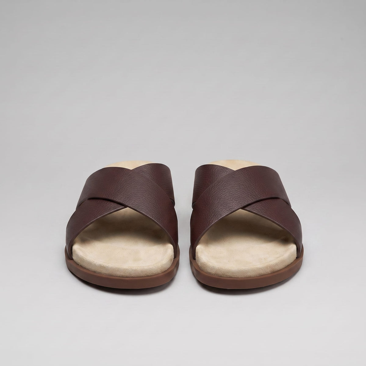 Herren Ledersandalen mit Kreuzriemen | Franz