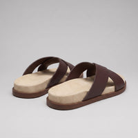 Herren Ledersandalen mit Kreuzriemen | Franz