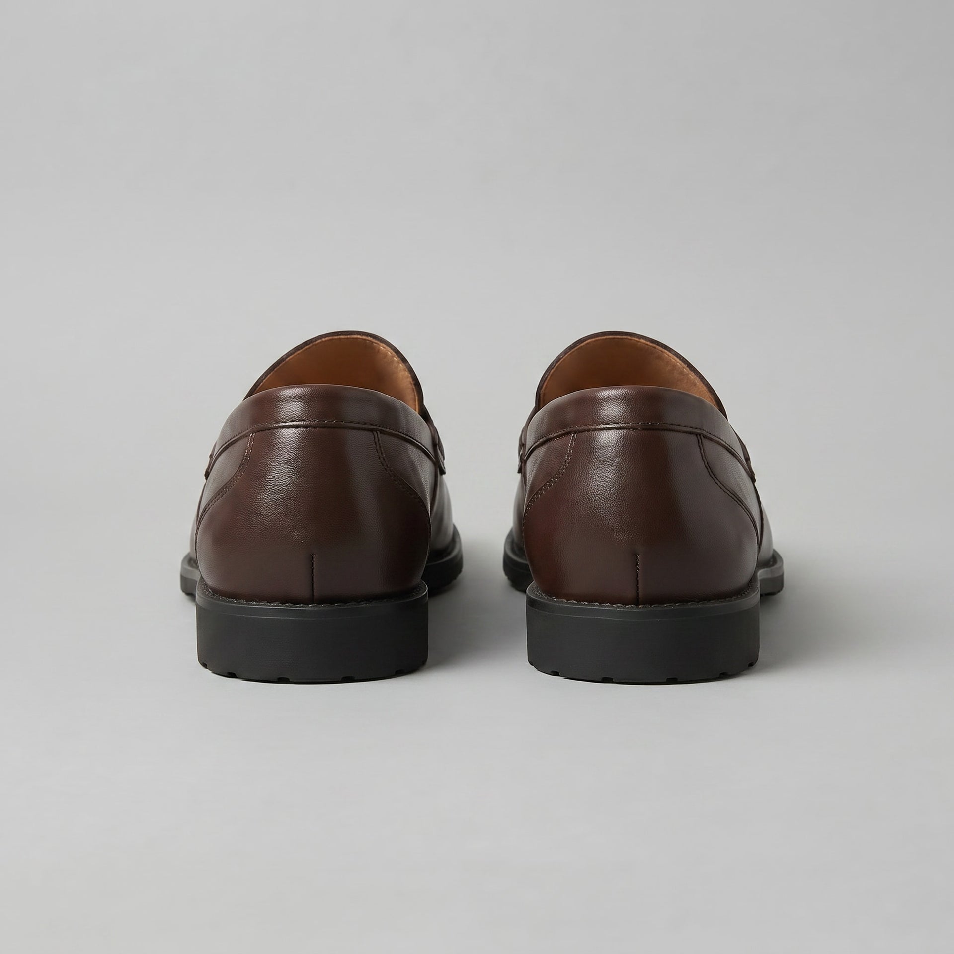 Herren Kunstleder-Loafer mit Profilsohle | Hinrich