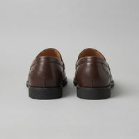 Herren Kunstleder-Loafer mit Profilsohle | Hinrich