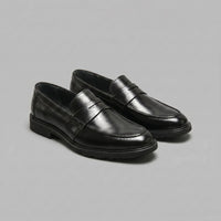 Herren Kunstleder-Loafer mit Profilsohle | Hinrich