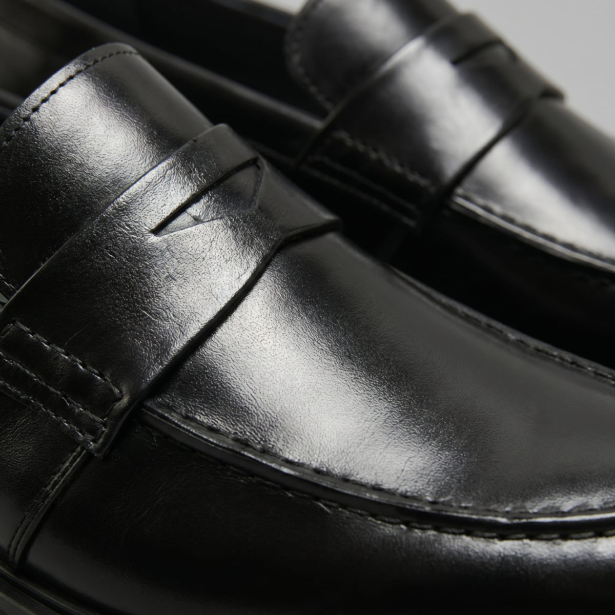 Herren Kunstleder-Loafer mit Profilsohle | Hinrich_9