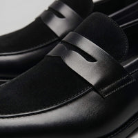 Herren Loafer mit Wildleder-Einsatz | Bertram