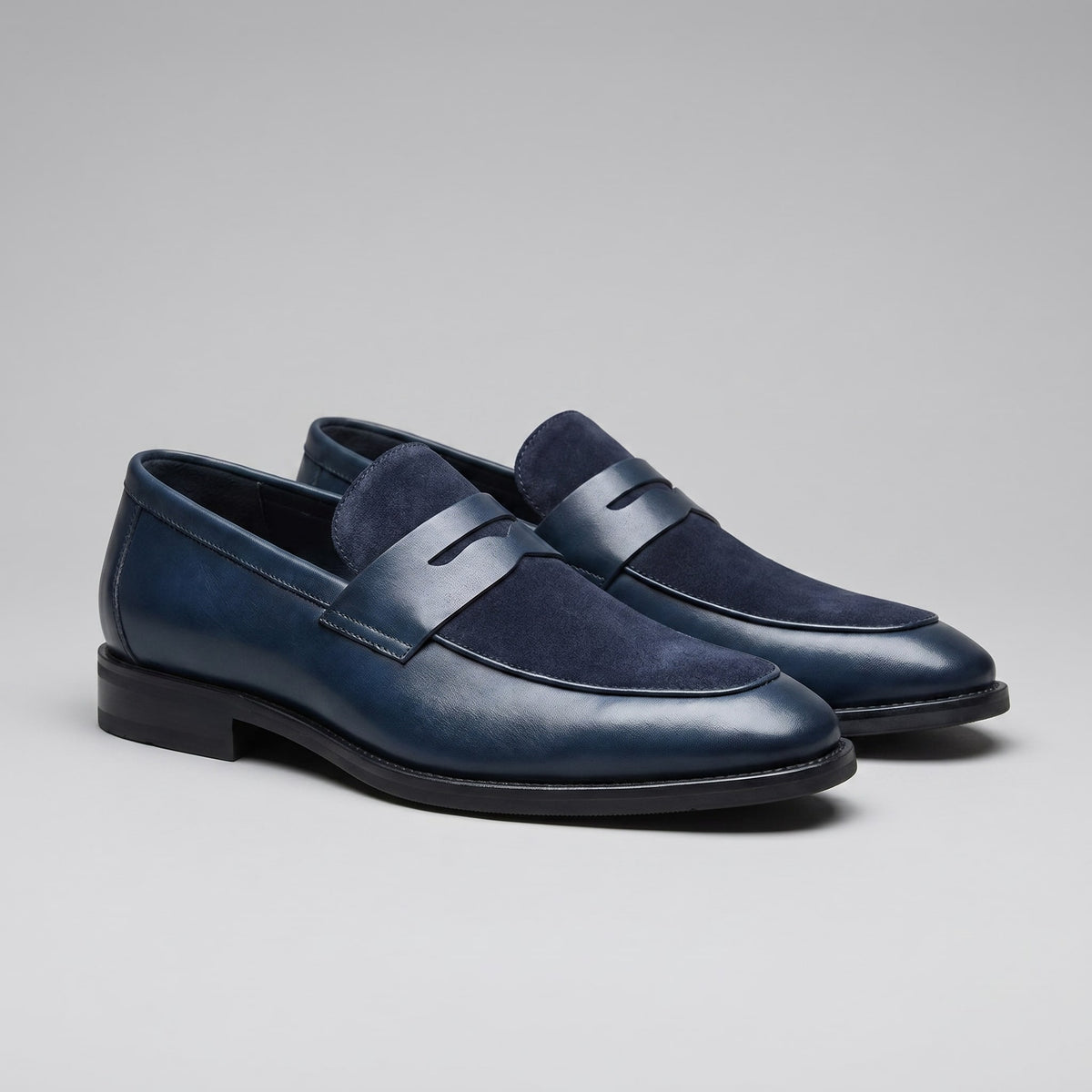 Herren Loafer mit Wildleder-Einsatz | Bertram