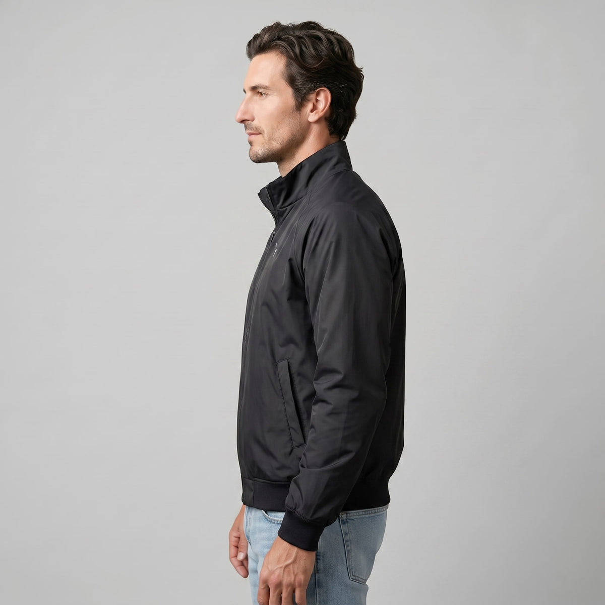 Herren Harrington-Jacke mit Stehkragen | Enno