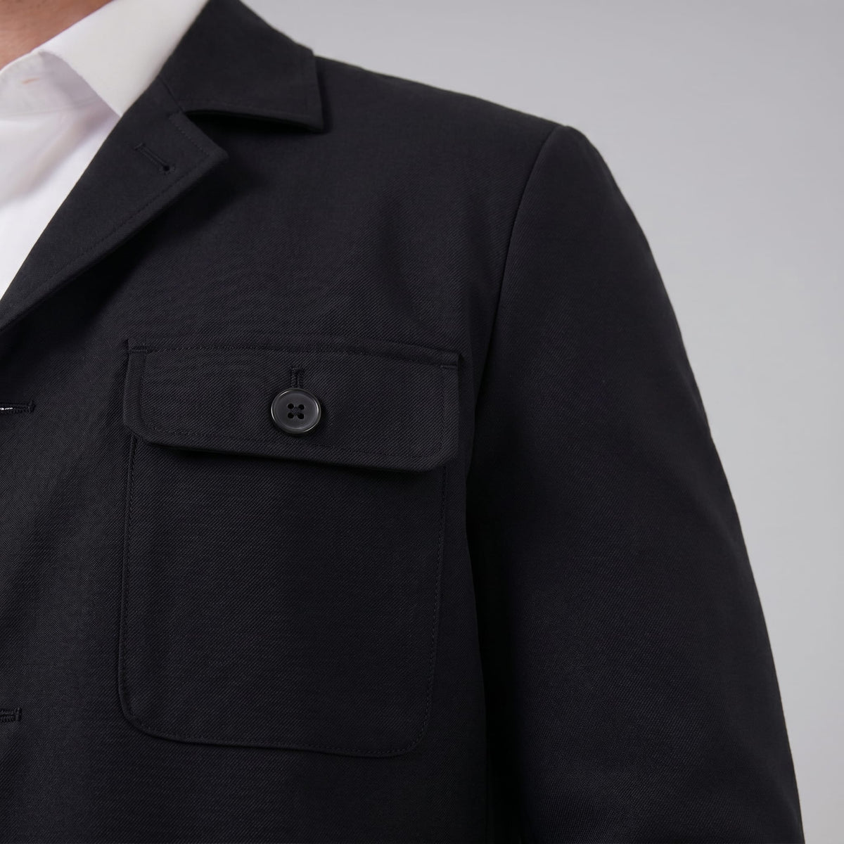 Herren Leinenjacke mit Reverskragen | Udo_4