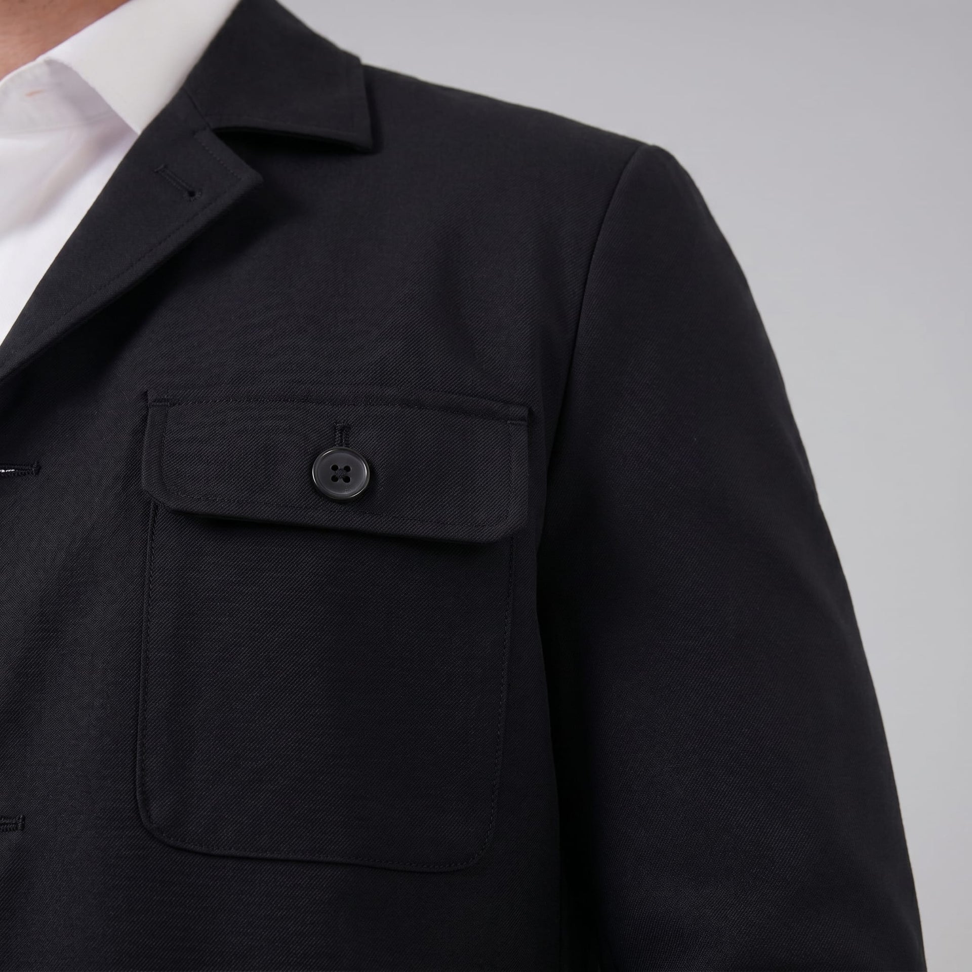 Herren Leinenjacke mit Reverskragen | Udo